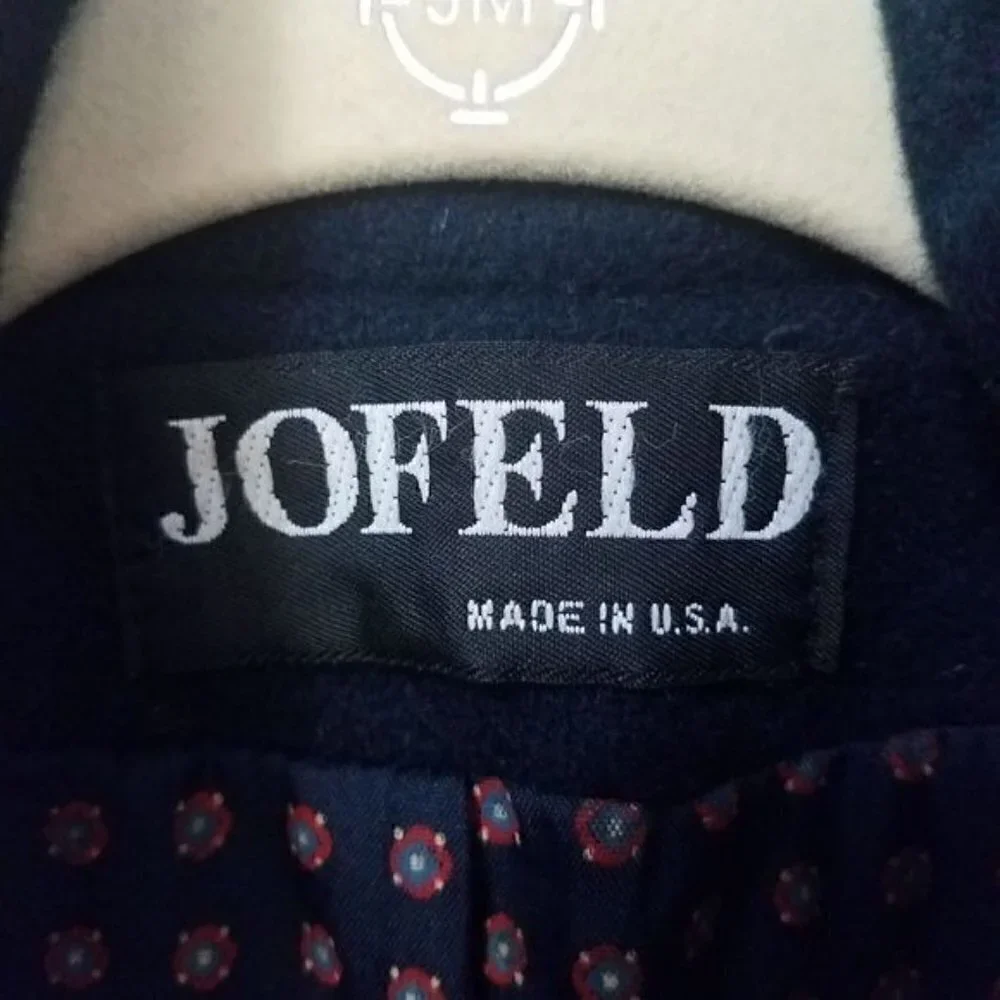 Vintage Jofeld wool trench